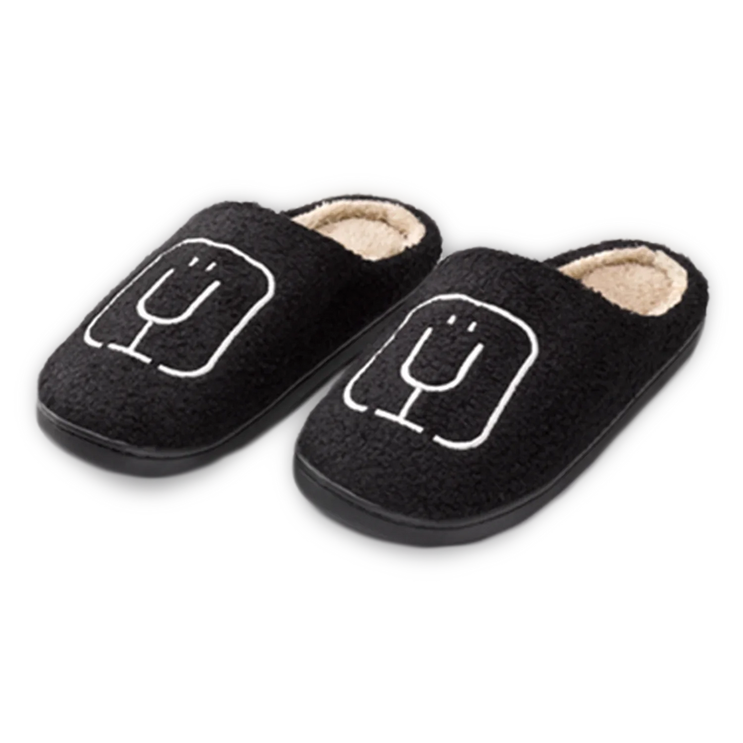 brumate-fuzzy-slippers-black-f5 apparel-slippers.webp